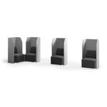 Be Soft Individual Booth - Grey