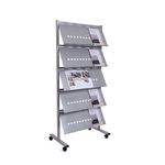 Mobile Divider With 5 Trays