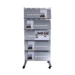 Mobile Divider With 5 Trays