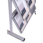 Mobile Divider With 5 Trays