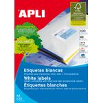 Apli Laser/Copier Labels 8Up Bx100