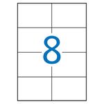 Apli Laser/Copier Labels 8Up Bx100