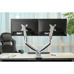 Neomounts Flat Screen Desk Mount 2 Clm/G