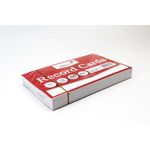 Record Cards 8X5 White Pk100 Box10