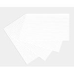 Record Cards 8X5 White Pk100 Box10