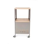 Rocada Trolley Beech 45X86X45Cm Grey