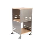 Rocada Trolley Beech 45X86X45Cm Grey