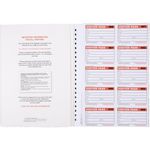 Visitors Pass Book Refill With 300 Passe