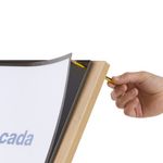 Rocada Natural Display A4 Black Oak