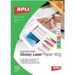 Apli Laser Glossy Ds Paper A4 160G Pk100