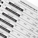 Ogham Visitors Sign-In Book