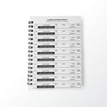 Ogham Student Sign-In Book