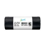 2Work Refuse Sack Roll Black Pk10X20