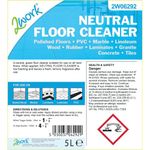2Work Neutral Floor Cleaner 5Ltr