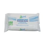 2Work Viricidal Wipes Pk100