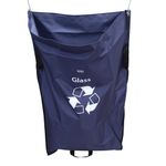 2Work Tidy Sack Glass Vinyl Blu