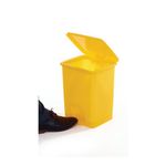 Pedal Bins 15 Litre Yellow Pk3