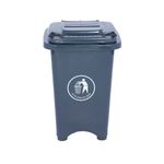 Static Bin With Feet 50 Litre Grey