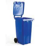 2Work Wheelie Bin 240L Blue