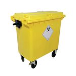2Work Wheelie Bin Lock Clinical 770L