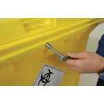 2Work Wheelie Bin Lock Clinical 770L