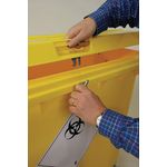 2Work Wheelie Bin Lock Clinical 770L