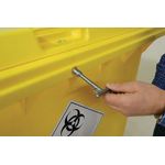 2Work Wheelie Bin Lock Clinicl 1100L