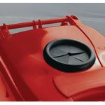 2Work Wheelie Bin 140L Bot/Lock