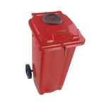 2Work Wheelie Bin 240L Bot/Lock
