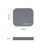 Fellowes Mouse Pad With Microban Silver