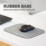 Fellowes Mouse Pad With Microban Silver