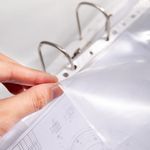 Deli A4 Plastic Pockets 50Mic Pk20