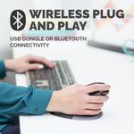 Penguin Vertical Mouse Wireless Med