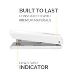 Fellowes Lx820 Full Strip Stapler White