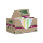 Post-It S/S Recy 47.6X47.6 Ast Pk12
