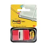 3M Postit Tape Flags Red 680-1 Pk600