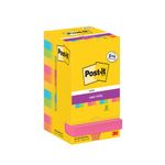 Post-It S/Stick 76X76 90S Crnvl Pk12