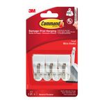 Command Small Wire Hooks Pk3