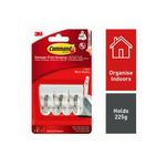 Command Small Wire Hooks Pk3