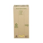 Postit Recyc Pad 76X76 Ylw 654 Pk16
