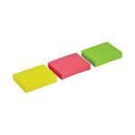 Post-It Neon 100 Sheet Notes Pk36