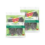Scotch-Brite Ssteel Scrub Pad Pk12
