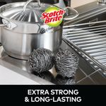 Scotch-Brite Ssteel Scrub Pad Pk12