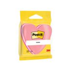 Post-It Heart 70X70Mm Pnk Pk12 2007H