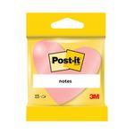 Post-It Heart 70X70Mm Pnk Pk12 2007H
