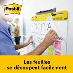 Post-It Tbltop Chart Ref Pad Wht Pk2
