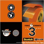 Duct High Visibility Orange 25Mx48Mm