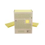 Post-It Rcycld 76X127 100Sh Ylw Pk16
