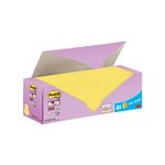 Post-It Stky Z-Note Cab Ylw 76X76Mm