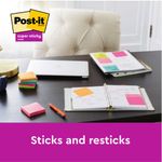 Post-It Stky Z-Note Colr 76X76Mm P24